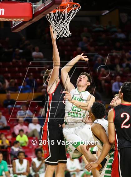 Thumbnail 2 in St. Mary's vs. Chaparral (AIA Division I Quarterfinal) photogallery.