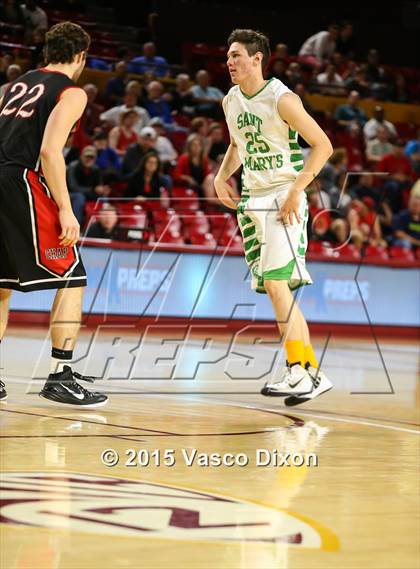 Thumbnail 3 in St. Mary's vs. Chaparral (AIA Division I Quarterfinal) photogallery.