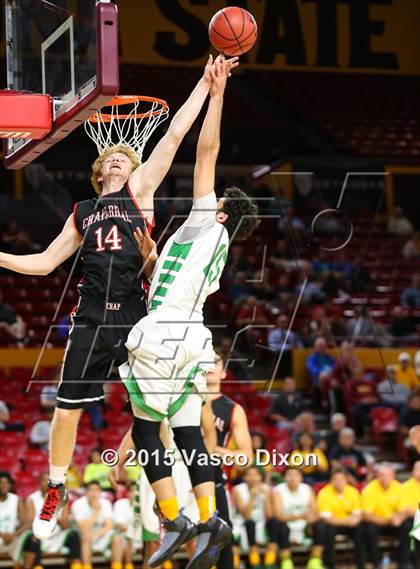 Thumbnail 1 in St. Mary's vs. Chaparral (AIA Division I Quarterfinal) photogallery.