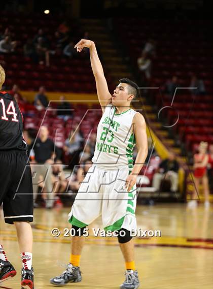 Thumbnail 1 in St. Mary's vs. Chaparral (AIA Division I Quarterfinal) photogallery.