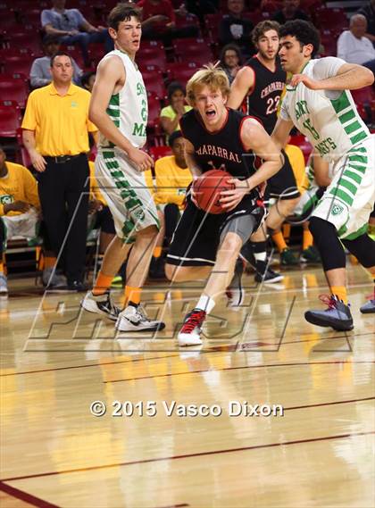 Thumbnail 1 in St. Mary's vs. Chaparral (AIA Division I Quarterfinal) photogallery.