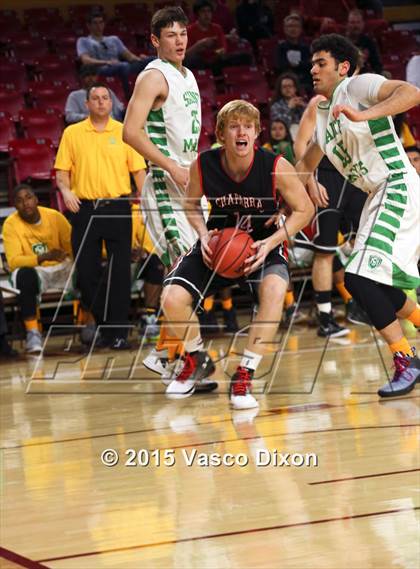 Thumbnail 2 in St. Mary's vs. Chaparral (AIA Division I Quarterfinal) photogallery.