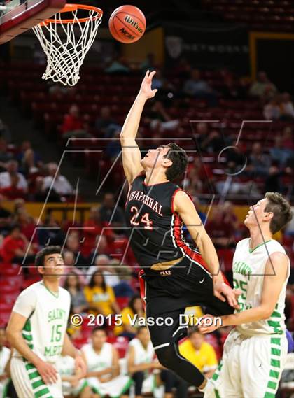 Thumbnail 3 in St. Mary's vs. Chaparral (AIA Division I Quarterfinal) photogallery.