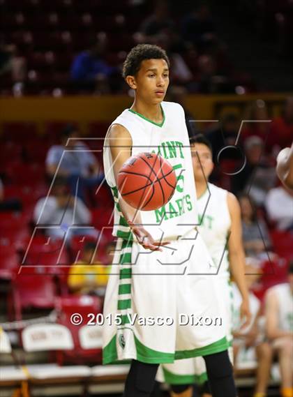 Thumbnail 1 in St. Mary's vs. Chaparral (AIA Division I Quarterfinal) photogallery.