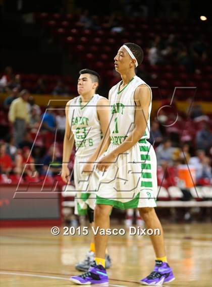 Thumbnail 3 in St. Mary's vs. Chaparral (AIA Division I Quarterfinal) photogallery.