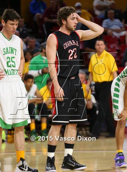 Thumbnail 3 in St. Mary's vs. Chaparral (AIA Division I Quarterfinal) photogallery.