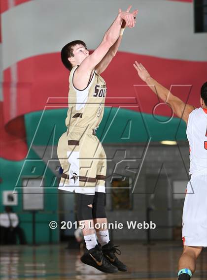 Thumbnail 1 in Clarkstown South vs White Plains (Hoops for a Cure Showcase) photogallery.