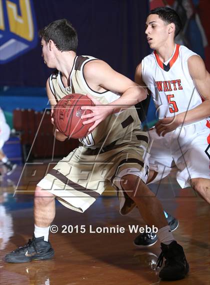 Thumbnail 3 in Clarkstown South vs White Plains (Hoops for a Cure Showcase) photogallery.