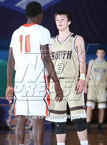 Thumbnail 1 in Clarkstown South vs White Plains (Hoops for a Cure Showcase) photogallery.