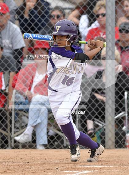 Thumbnail 3 in Valencia @ Orange Lutheran (CIF SS D1 Quarterfinal) photogallery.