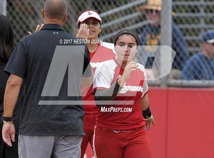 Thumbnail 2 in Valencia @ Orange Lutheran (CIF SS D1 Quarterfinal) photogallery.