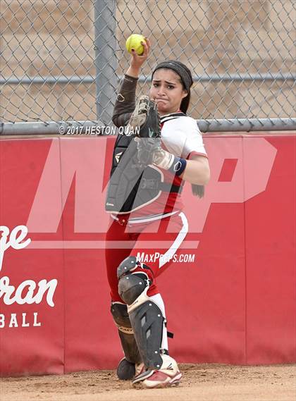 Thumbnail 2 in Valencia @ Orange Lutheran (CIF SS D1 Quarterfinal) photogallery.