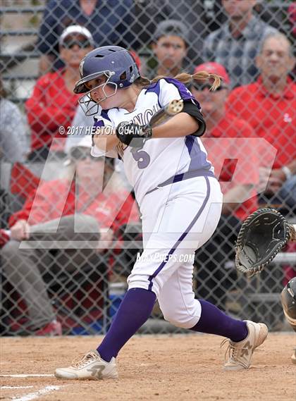 Thumbnail 2 in Valencia @ Orange Lutheran (CIF SS D1 Quarterfinal) photogallery.