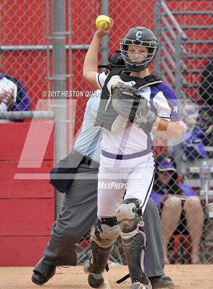 Thumbnail 2 in Valencia @ Orange Lutheran (CIF SS D1 Quarterfinal) photogallery.