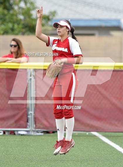 Thumbnail 1 in Valencia @ Orange Lutheran (CIF SS D1 Quarterfinal) photogallery.