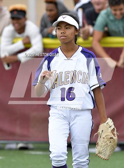 Thumbnail 3 in Valencia @ Orange Lutheran (CIF SS D1 Quarterfinal) photogallery.