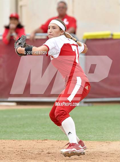 Thumbnail 3 in Valencia @ Orange Lutheran (CIF SS D1 Quarterfinal) photogallery.