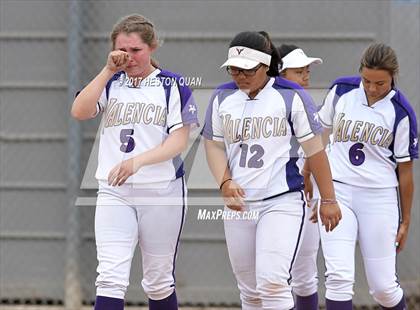 Thumbnail 2 in Valencia @ Orange Lutheran (CIF SS D1 Quarterfinal) photogallery.