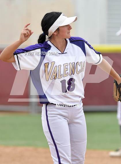 Thumbnail 2 in Valencia @ Orange Lutheran (CIF SS D1 Quarterfinal) photogallery.