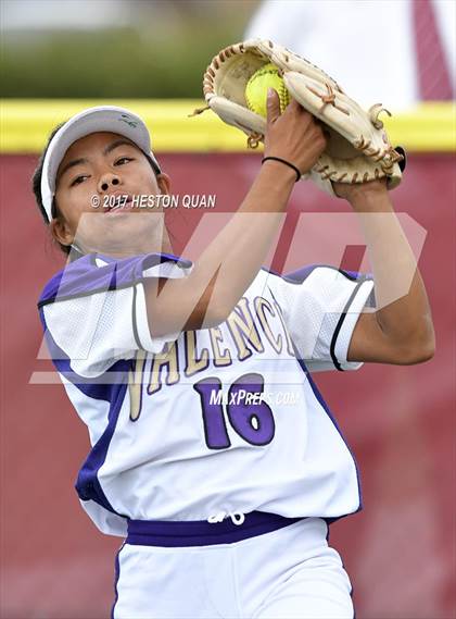 Thumbnail 3 in Valencia @ Orange Lutheran (CIF SS D1 Quarterfinal) photogallery.