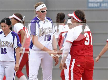 Thumbnail 1 in Valencia @ Orange Lutheran (CIF SS D1 Quarterfinal) photogallery.