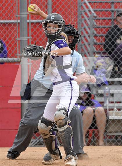 Thumbnail 1 in Valencia @ Orange Lutheran (CIF SS D1 Quarterfinal) photogallery.