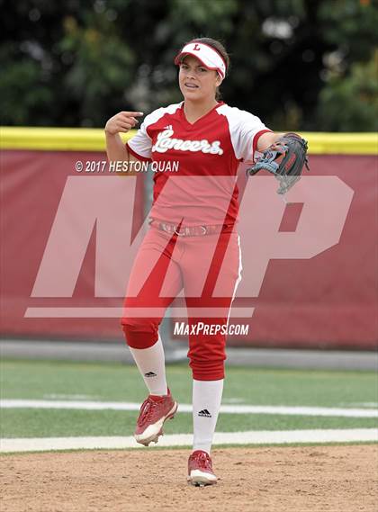 Thumbnail 2 in Valencia @ Orange Lutheran (CIF SS D1 Quarterfinal) photogallery.