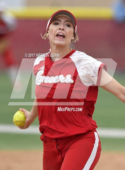Thumbnail 1 in Valencia @ Orange Lutheran (CIF SS D1 Quarterfinal) photogallery.
