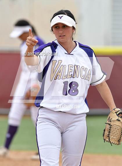 Thumbnail 2 in Valencia @ Orange Lutheran (CIF SS D1 Quarterfinal) photogallery.