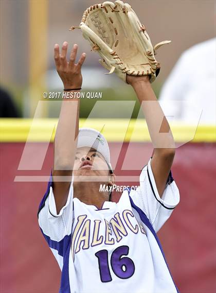 Thumbnail 2 in Valencia @ Orange Lutheran (CIF SS D1 Quarterfinal) photogallery.