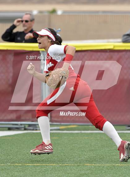 Thumbnail 1 in Valencia @ Orange Lutheran (CIF SS D1 Quarterfinal) photogallery.