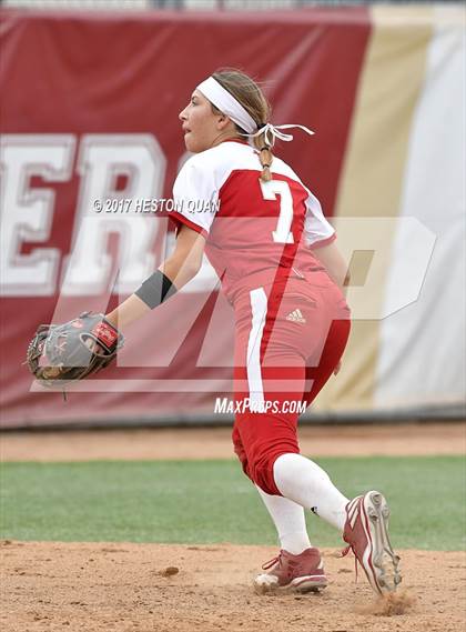 Thumbnail 1 in Valencia @ Orange Lutheran (CIF SS D1 Quarterfinal) photogallery.