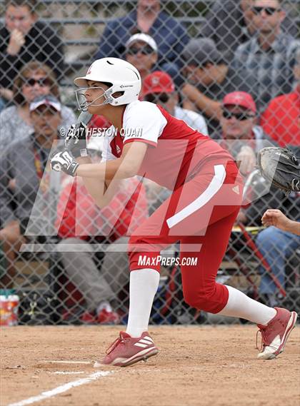 Thumbnail 3 in Valencia @ Orange Lutheran (CIF SS D1 Quarterfinal) photogallery.