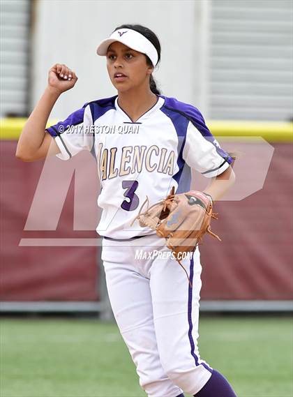 Thumbnail 1 in Valencia @ Orange Lutheran (CIF SS D1 Quarterfinal) photogallery.