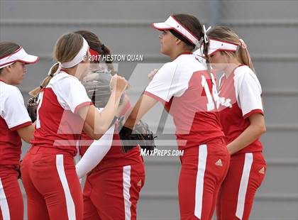 Thumbnail 2 in Valencia @ Orange Lutheran (CIF SS D1 Quarterfinal) photogallery.