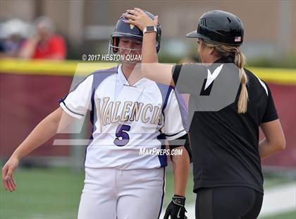 Thumbnail 2 in Valencia @ Orange Lutheran (CIF SS D1 Quarterfinal) photogallery.