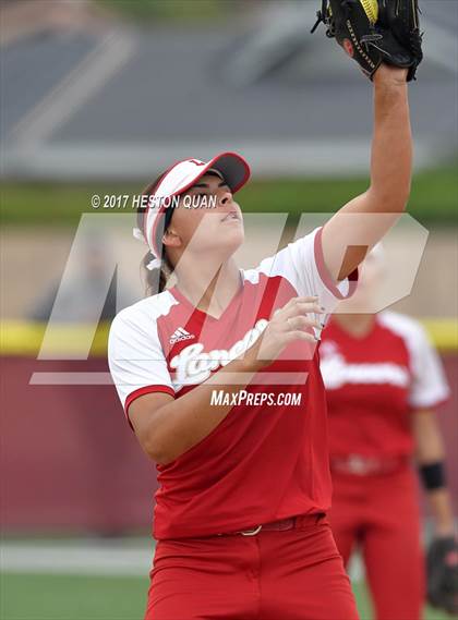 Thumbnail 2 in Valencia @ Orange Lutheran (CIF SS D1 Quarterfinal) photogallery.
