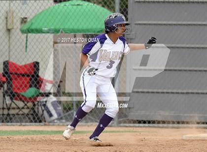 Thumbnail 2 in Valencia @ Orange Lutheran (CIF SS D1 Quarterfinal) photogallery.