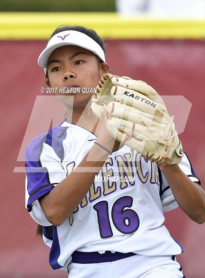 Thumbnail 1 in Valencia @ Orange Lutheran (CIF SS D1 Quarterfinal) photogallery.