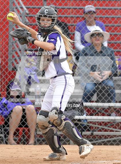 Thumbnail 2 in Valencia @ Orange Lutheran (CIF SS D1 Quarterfinal) photogallery.