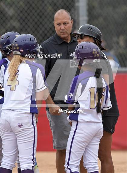 Thumbnail 3 in Valencia @ Orange Lutheran (CIF SS D1 Quarterfinal) photogallery.