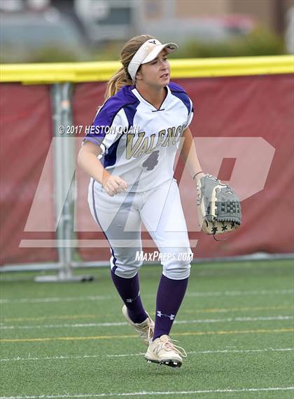 Thumbnail 2 in Valencia @ Orange Lutheran (CIF SS D1 Quarterfinal) photogallery.