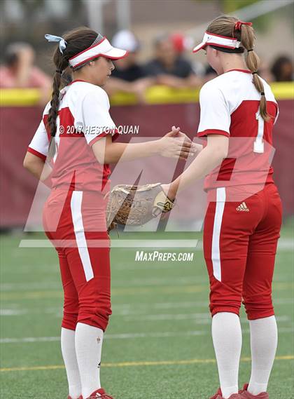 Thumbnail 1 in Valencia @ Orange Lutheran (CIF SS D1 Quarterfinal) photogallery.