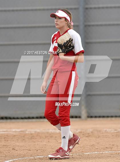 Thumbnail 1 in Valencia @ Orange Lutheran (CIF SS D1 Quarterfinal) photogallery.