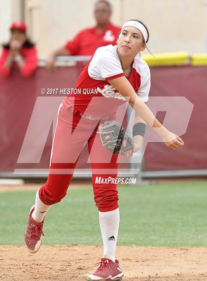 Thumbnail 2 in Valencia @ Orange Lutheran (CIF SS D1 Quarterfinal) photogallery.