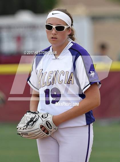 Thumbnail 1 in Valencia @ Orange Lutheran (CIF SS D1 Quarterfinal) photogallery.