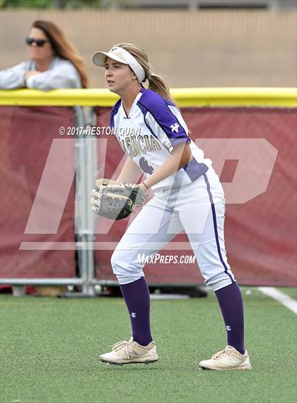 Thumbnail 3 in Valencia @ Orange Lutheran (CIF SS D1 Quarterfinal) photogallery.