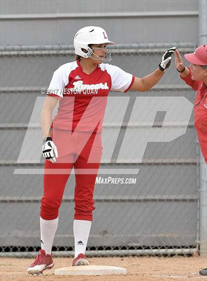 Thumbnail 1 in Valencia @ Orange Lutheran (CIF SS D1 Quarterfinal) photogallery.