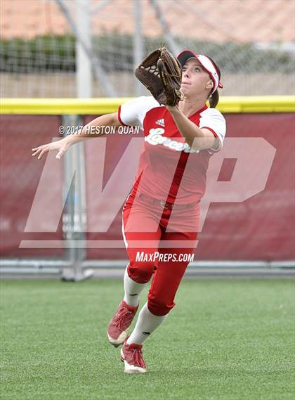 Thumbnail 2 in Valencia @ Orange Lutheran (CIF SS D1 Quarterfinal) photogallery.