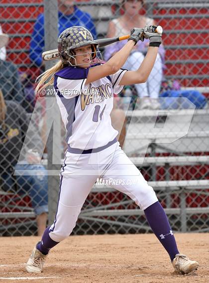 Thumbnail 2 in Valencia @ Orange Lutheran (CIF SS D1 Quarterfinal) photogallery.
